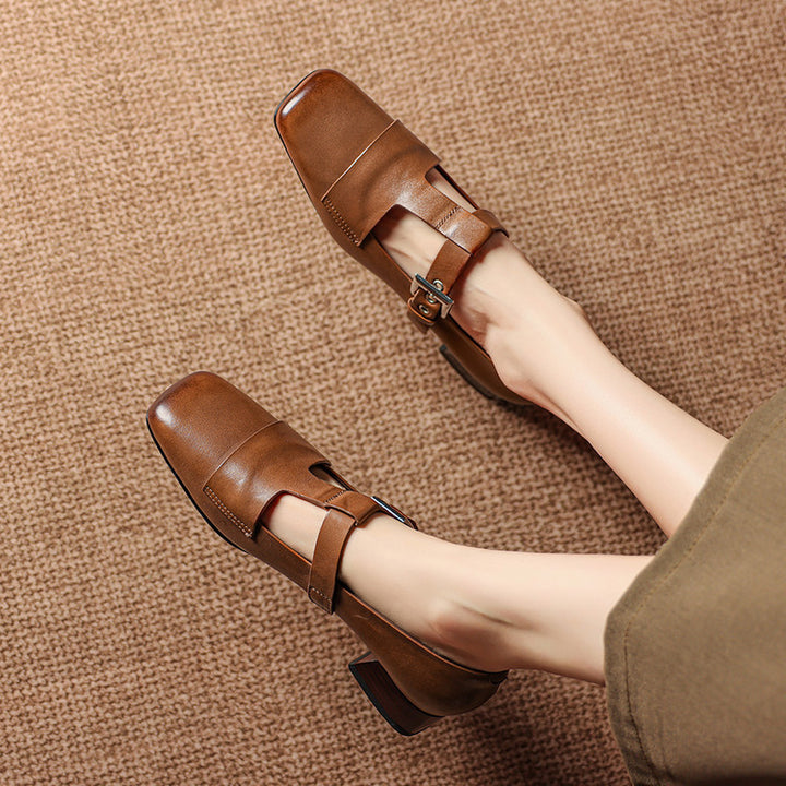Laletta Genuine Leather Shoes