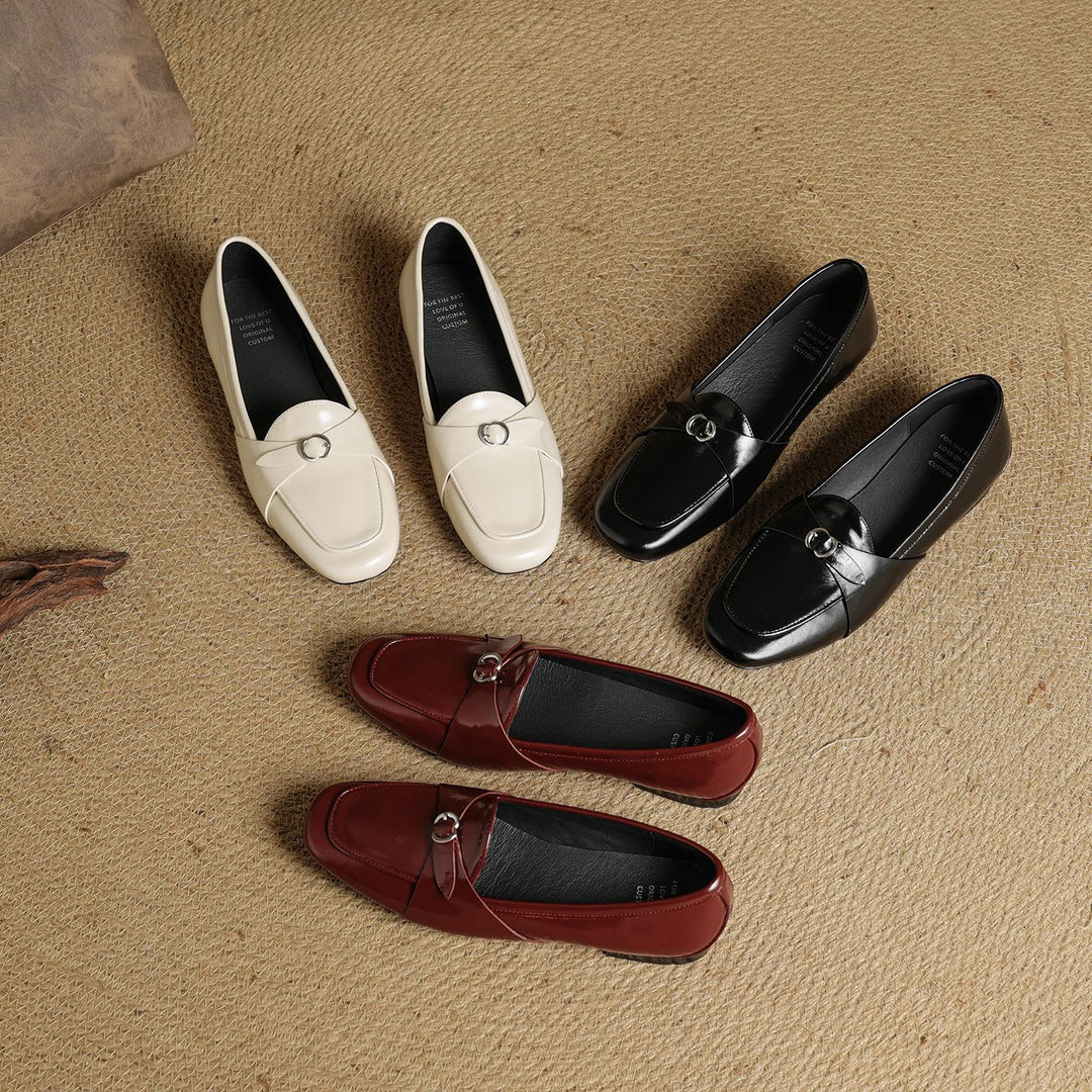 Lanora Genuine Leather Loafers