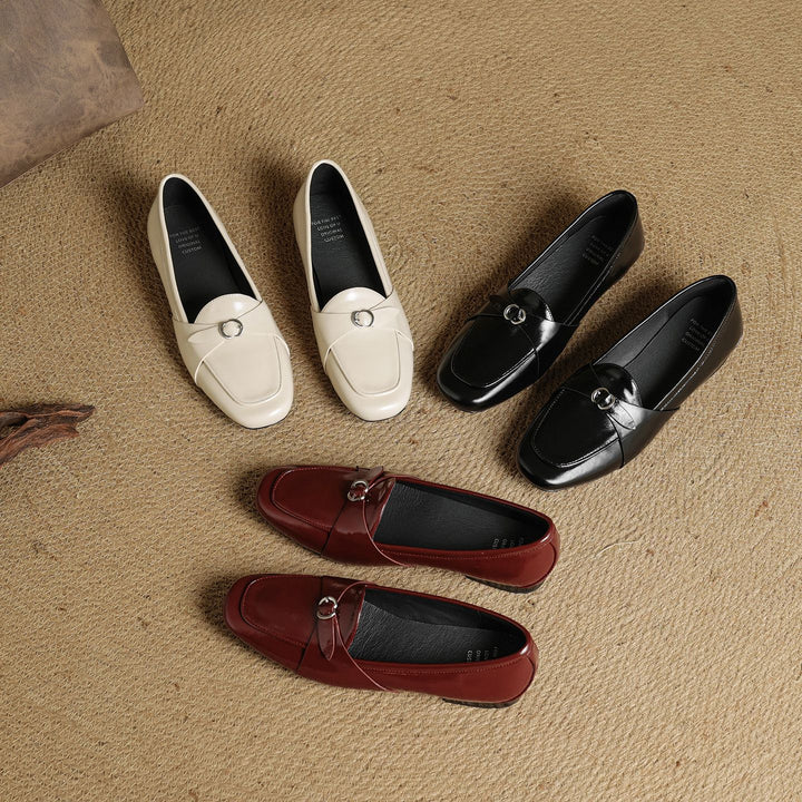 Lanora Genuine Leather Loafers