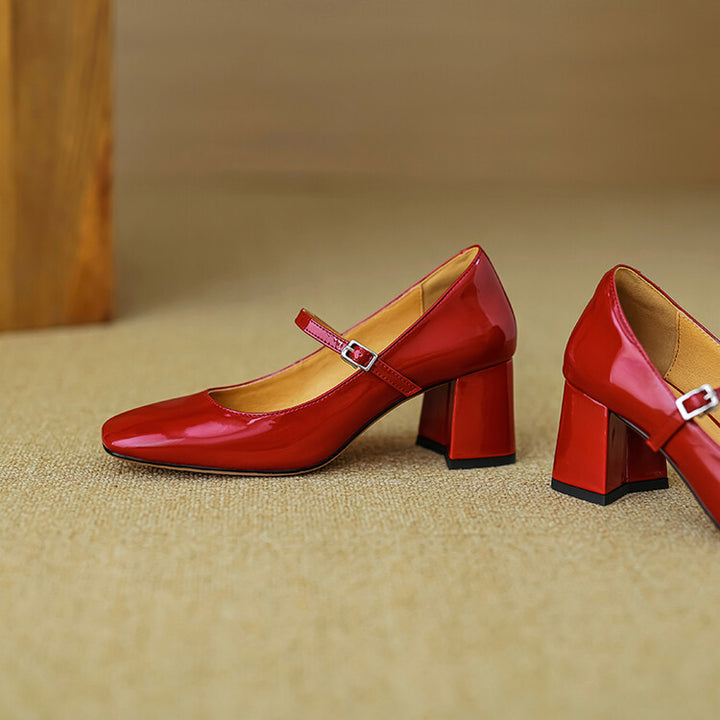 Vivara Genuine Leather Heels