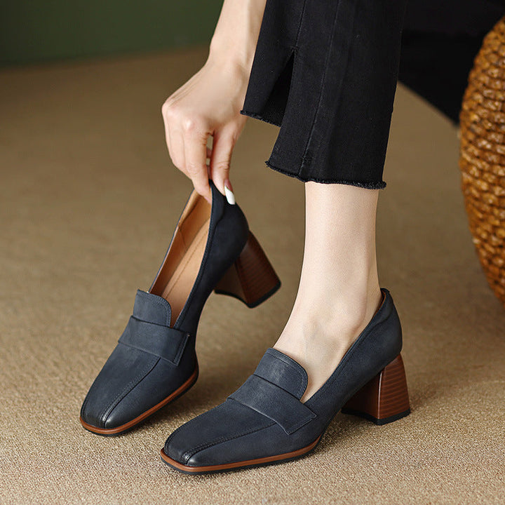 Merova Genuine Leather Heels