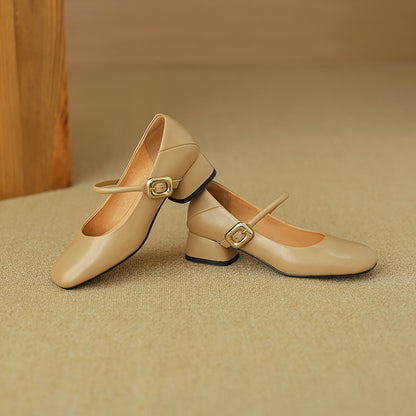 Vira Genuine Leather Heels