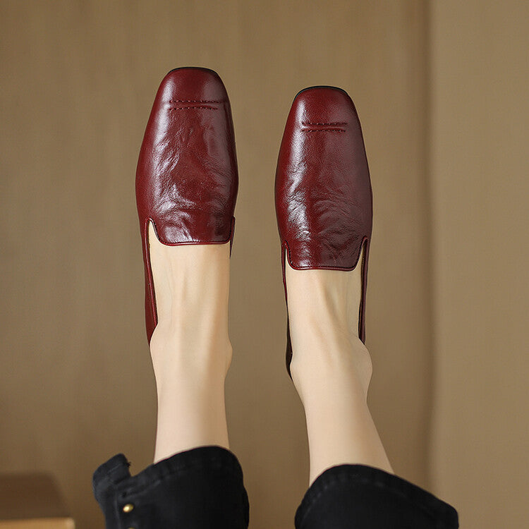 Alana Genuine Leather Loafers