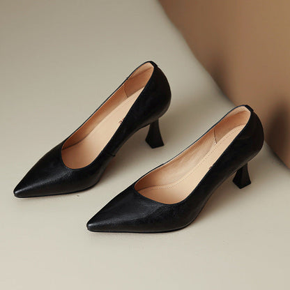 Aurel Genuine Leather Heels