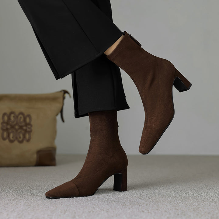 Sarona Genuine Suede Boots