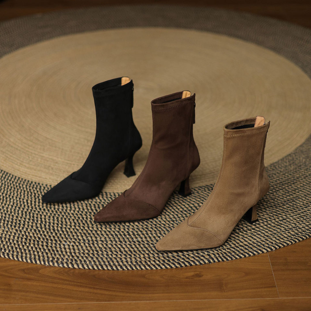 Corvella Genuine Suede Boots