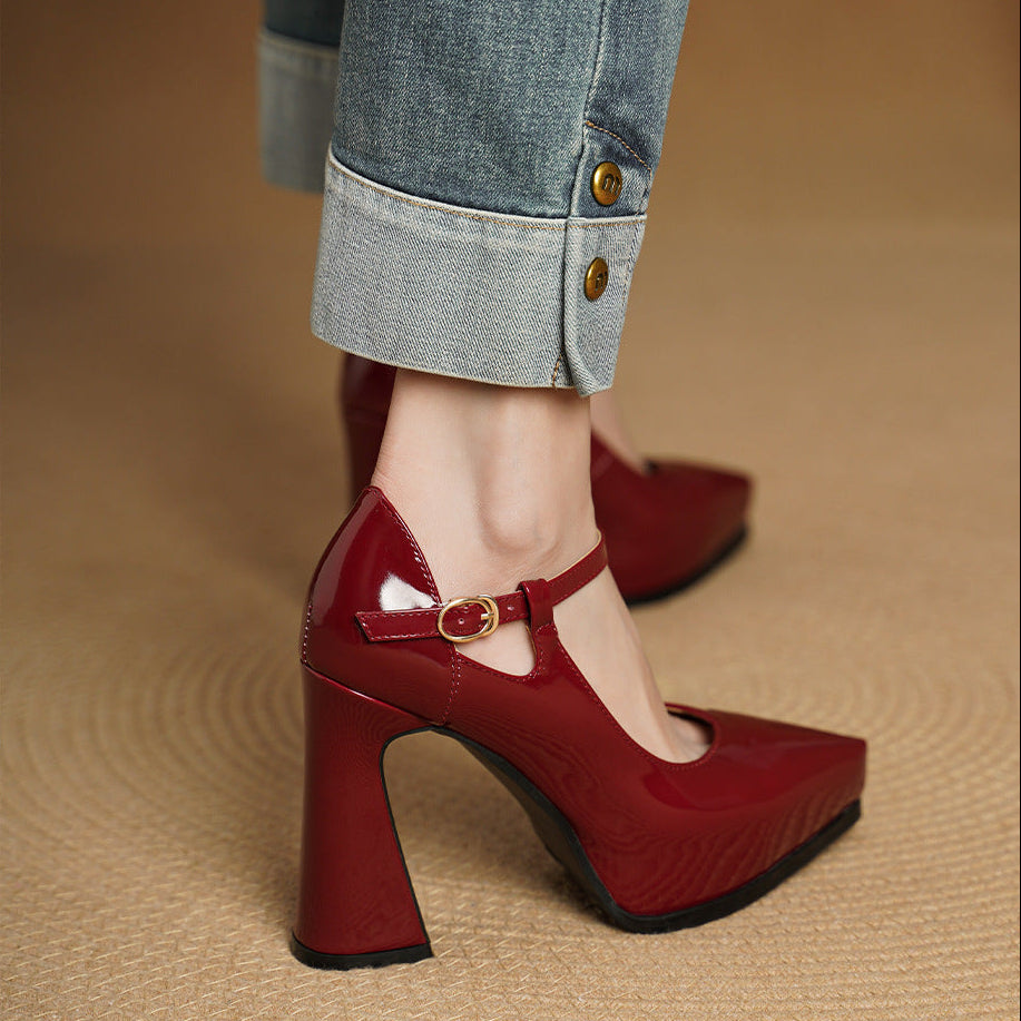 Cressa Genuine Leather Heels