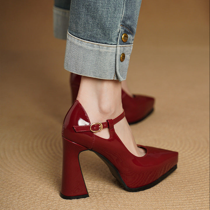 Cressa Genuine Leather Heels