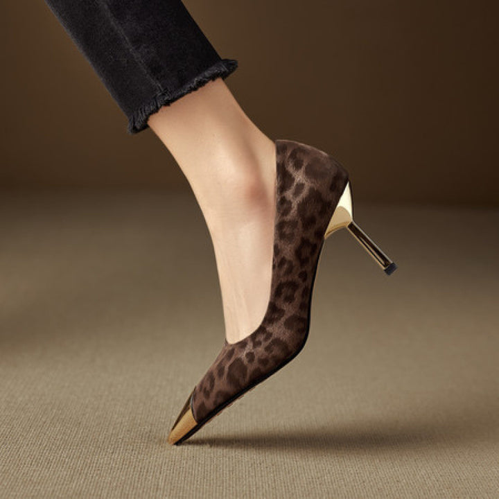 Celia Genuine Leather Heels