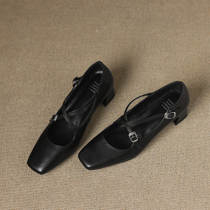 Luma Genuine Leather Heels