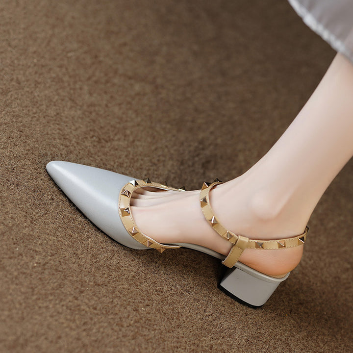 Stella Studded Heel