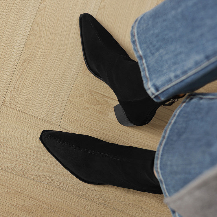 Sarli Genuine Suede Boots