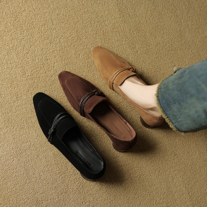 Aven Genuine Suede Loafers