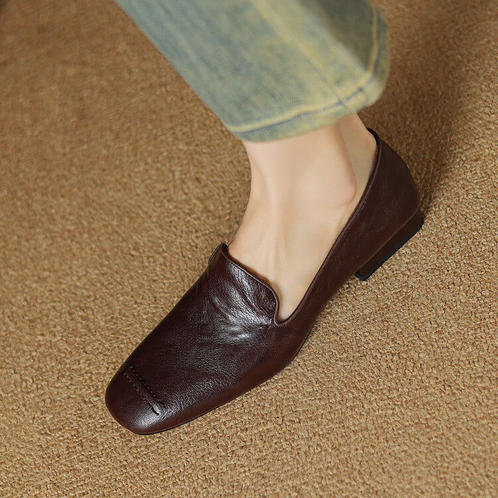 Alana Genuine Leather Loafers