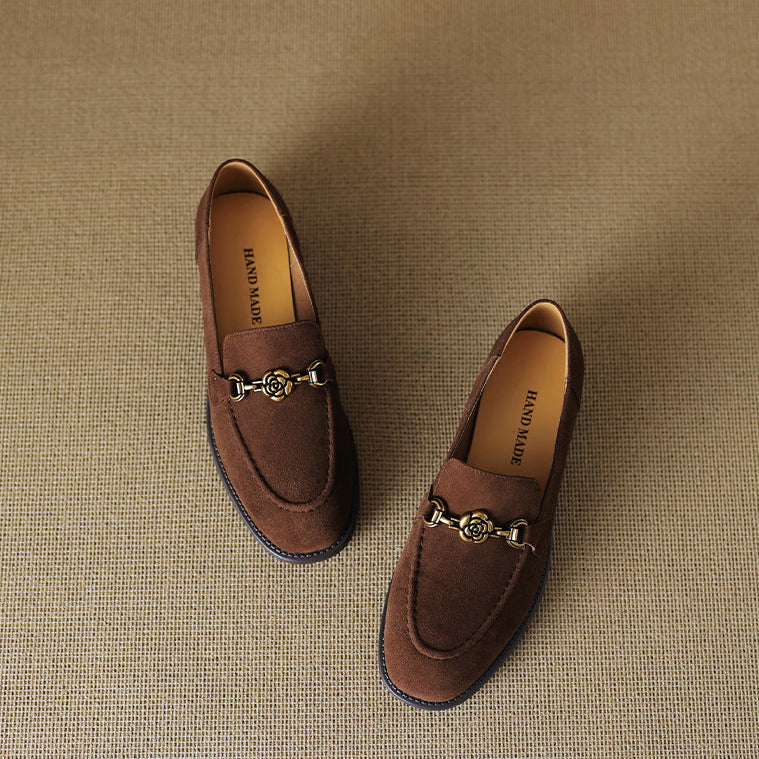 Émile Genuine Suede Loafers