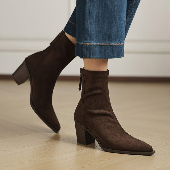 Sarli Genuine Suede Boots