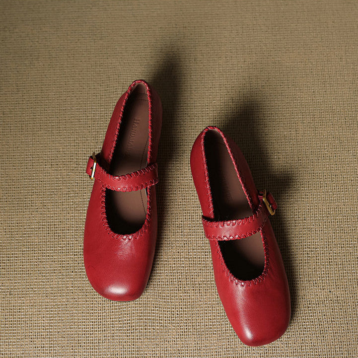 Ilya Genuine Leather Mary Janes