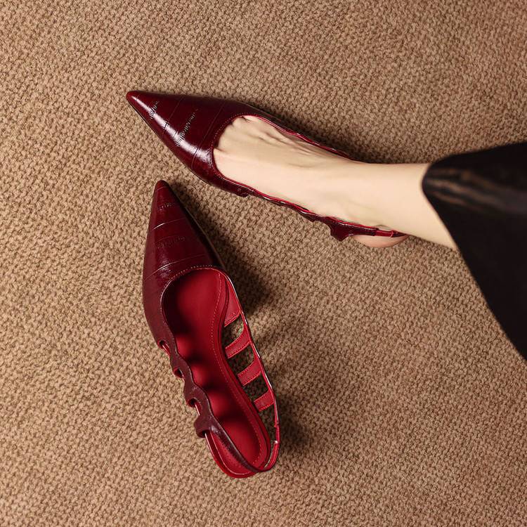Renata Genuine Leather Heels