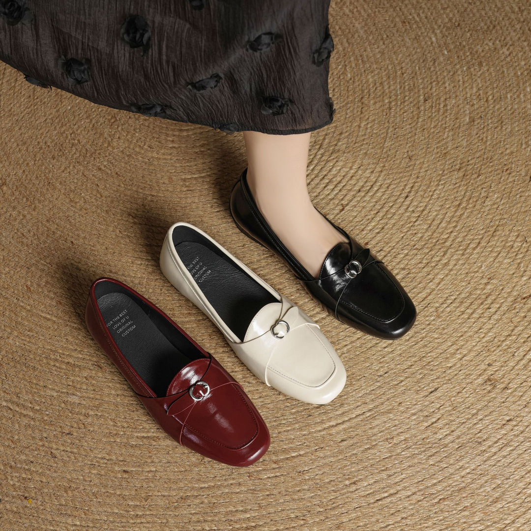 Lanora Genuine Leather Loafers