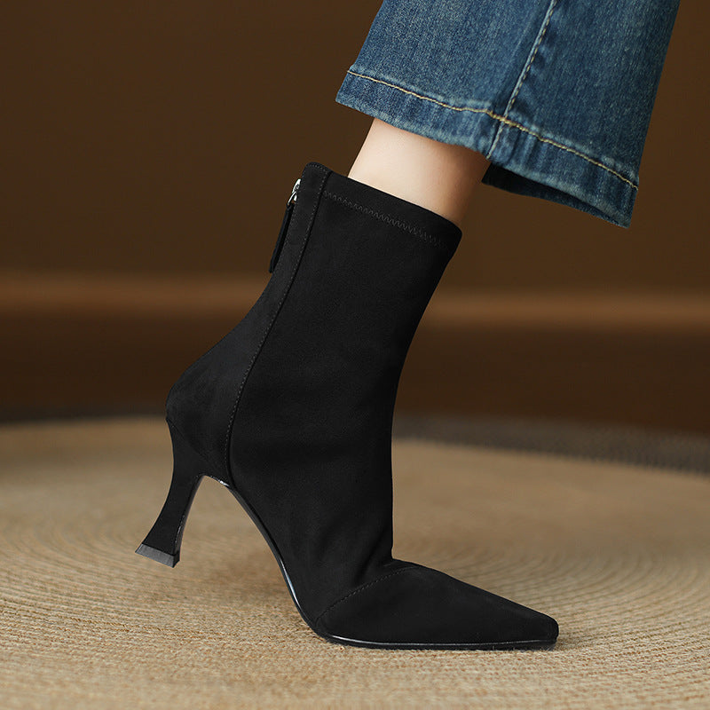 Corvella Genuine Suede Boots