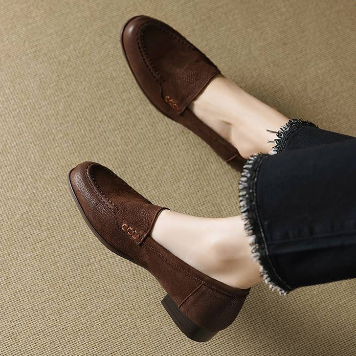 Monta Genuine Leather Loafers