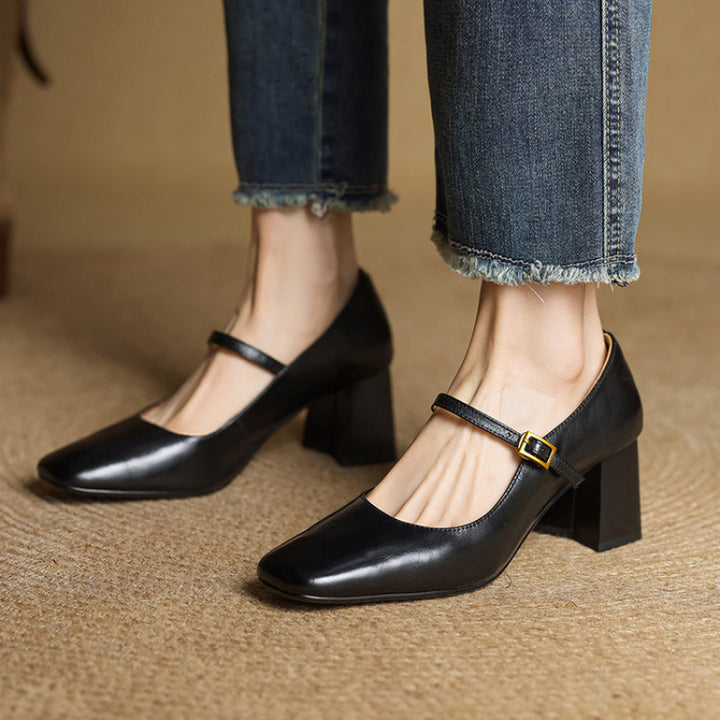Solmar Genuine Leather Heels