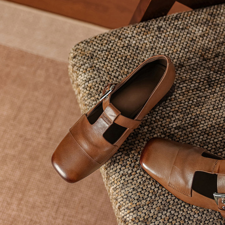 Laletta Genuine Leather Shoes