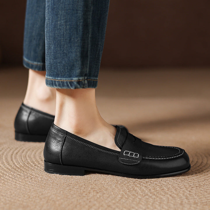 Ruvia Genuine Leather Loafers