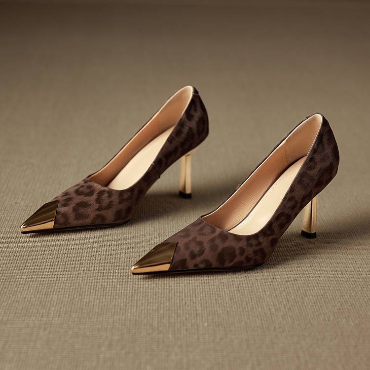 Celia Genuine Leather Heels