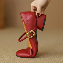 Vira Genuine Leather Heels