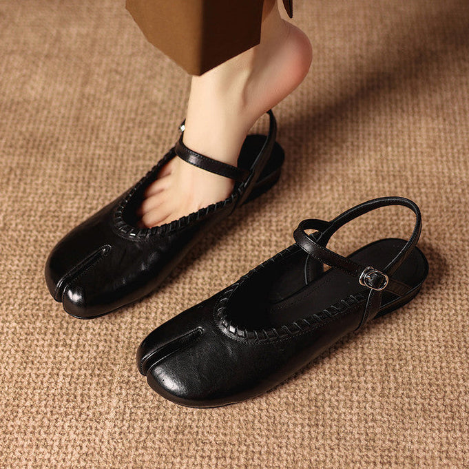 Carmela Genuine Leather Flats