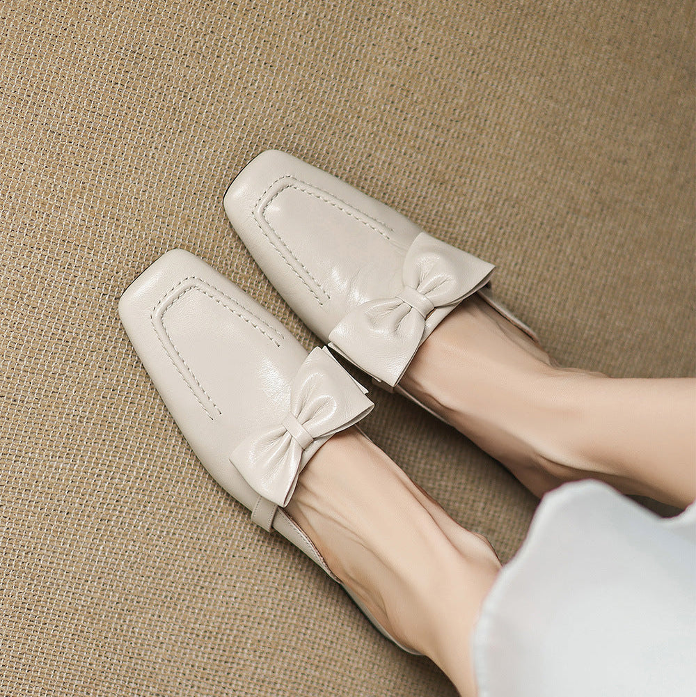 Mireva Genuine Leather Mules
