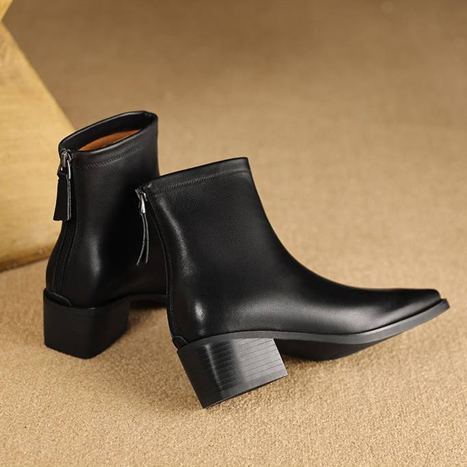 Lina Genuine Leather Boots