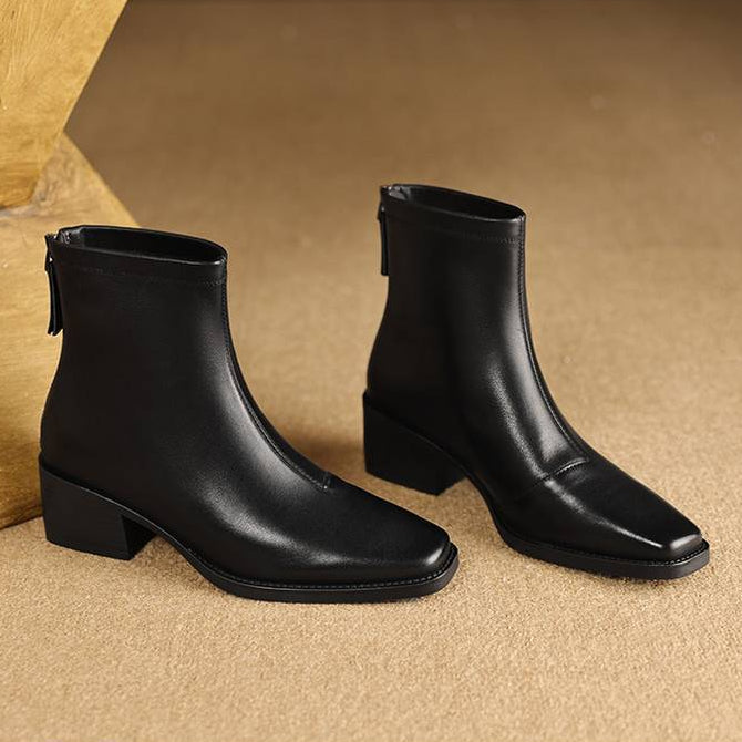 Lina Genuine Leather Boots
