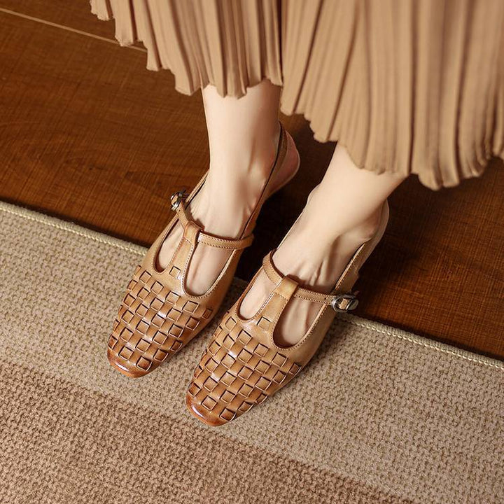 Lietta Genuine Leather Heels