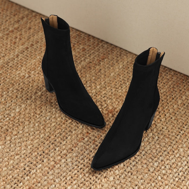 Sarli Genuine Suede Boots