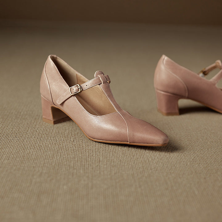 Veloria Genuine Leather Heels