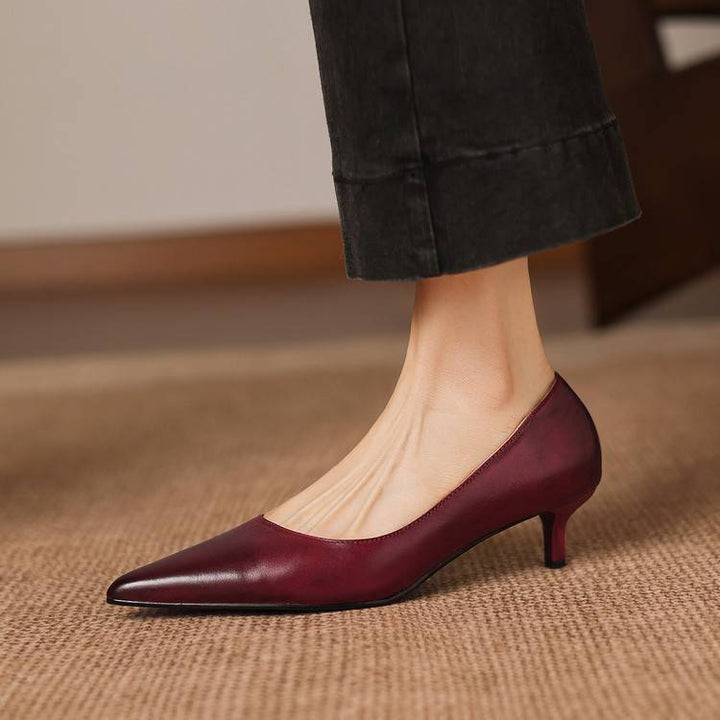 Riva Genuine Leather Heels