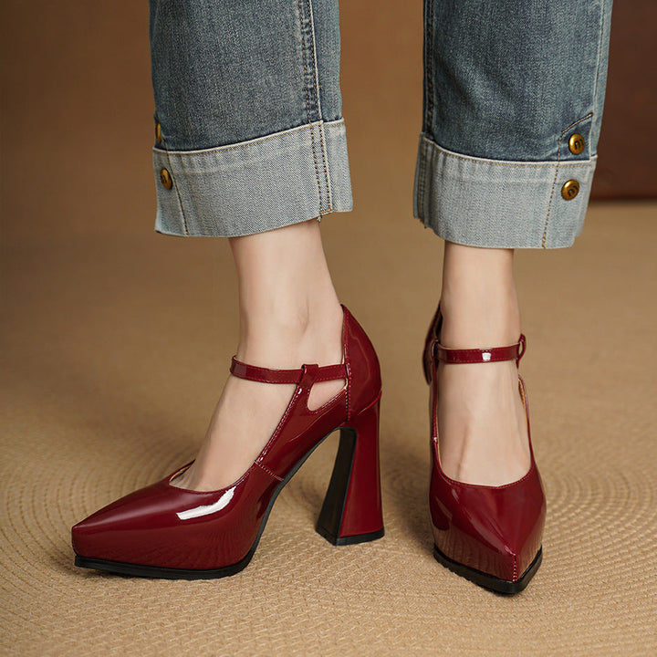 Cressa Genuine Leather Heels
