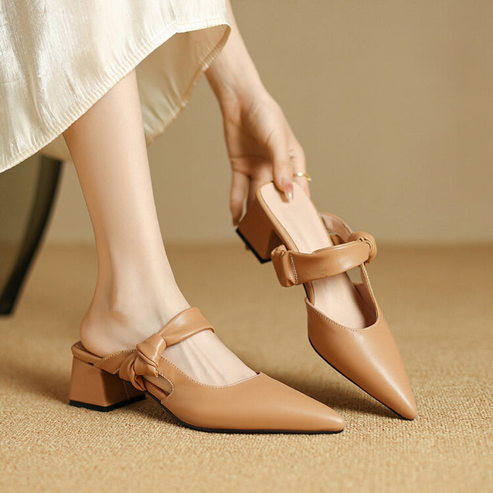 Noressa Leather Mules
