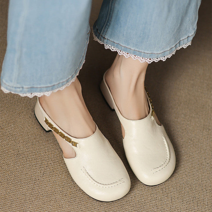 Lira Leather Mules