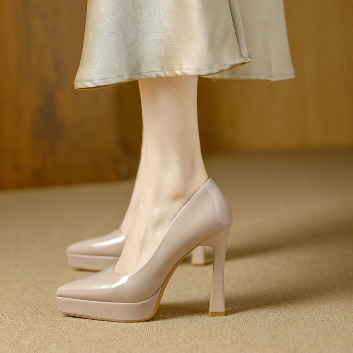 Vela Genuine Leather Heels