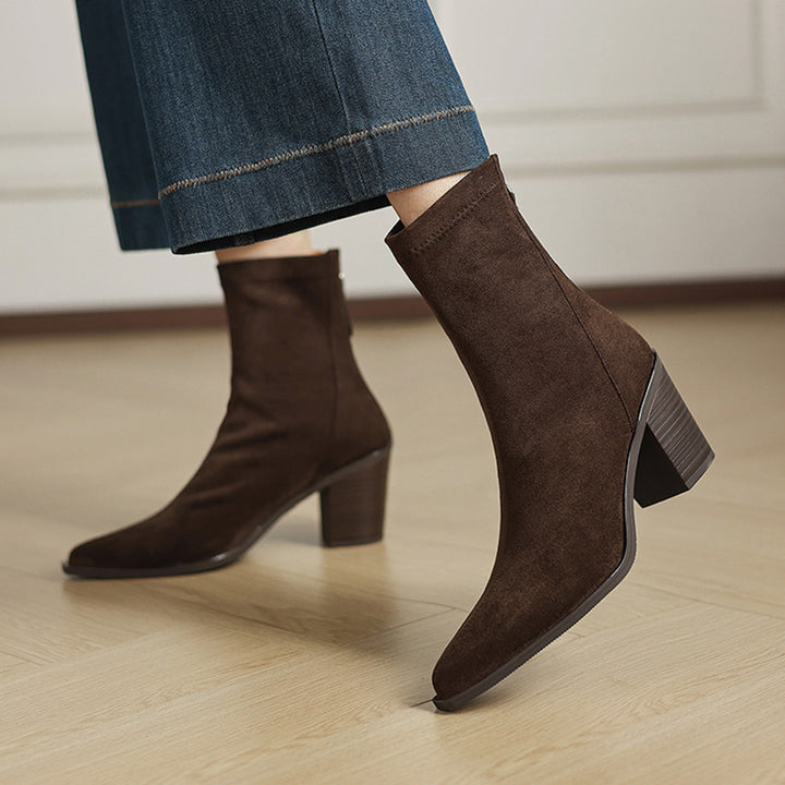 Sarli Genuine Suede Boots