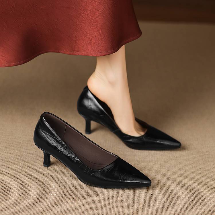 Verona Genuine Leather Heels