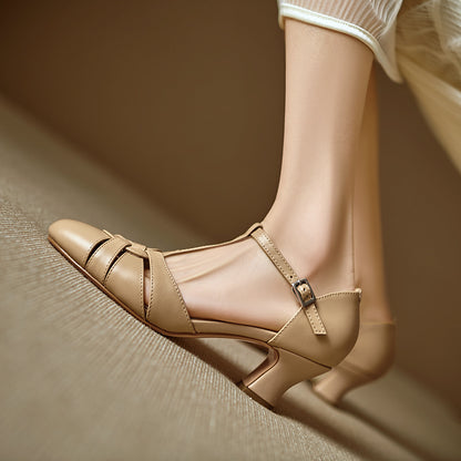 Romira Genuine Leather Heels