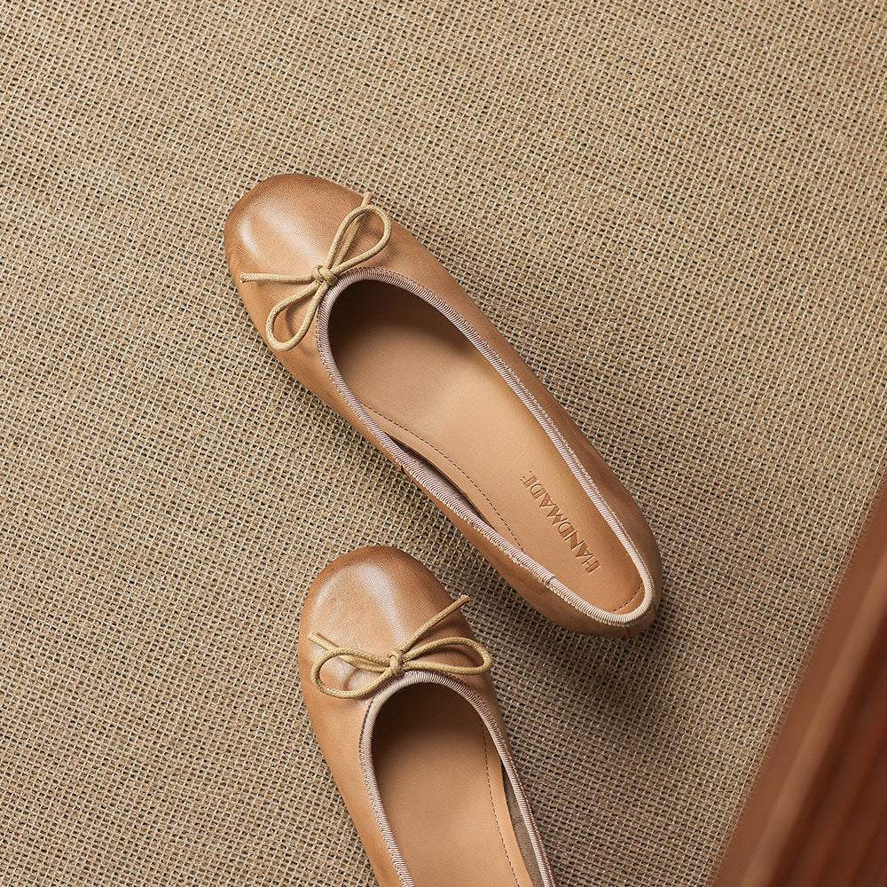 Talla Genuine Leather Flats