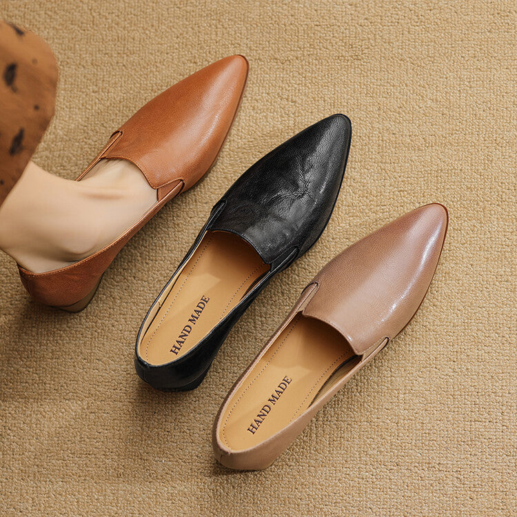 Sienna Genuine Leather Loafers