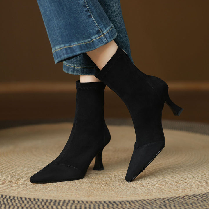 Corvella Genuine Suede Boots