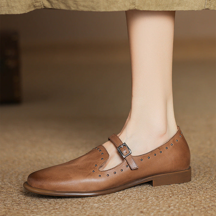 Oraya Genuine Leather Loafers