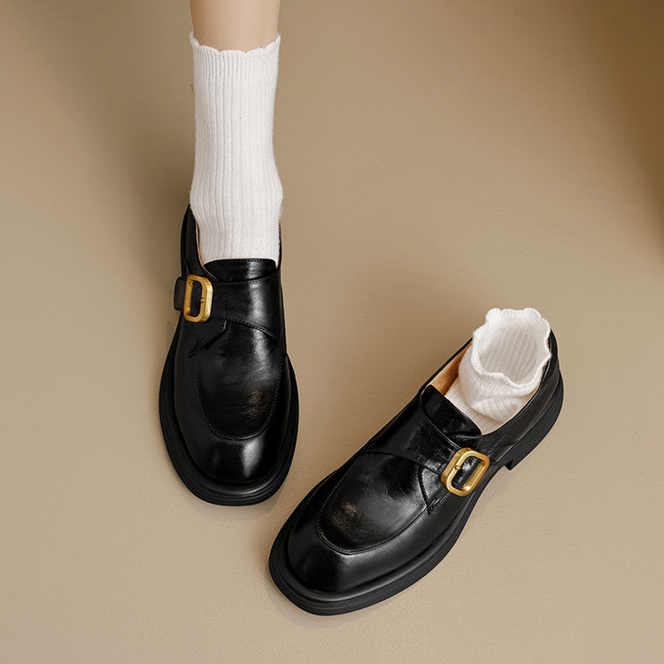 Vellé Genuine Leather Loafers